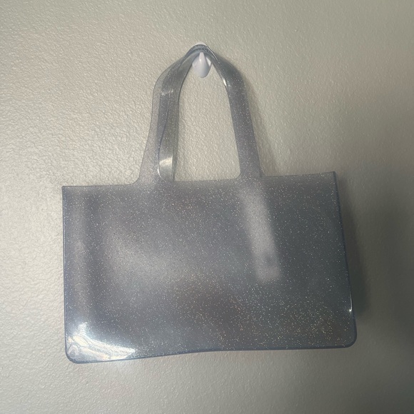 Stoney Clover Lane Transparent Glitter Tote Jelly Bag - Picture 1 of 6